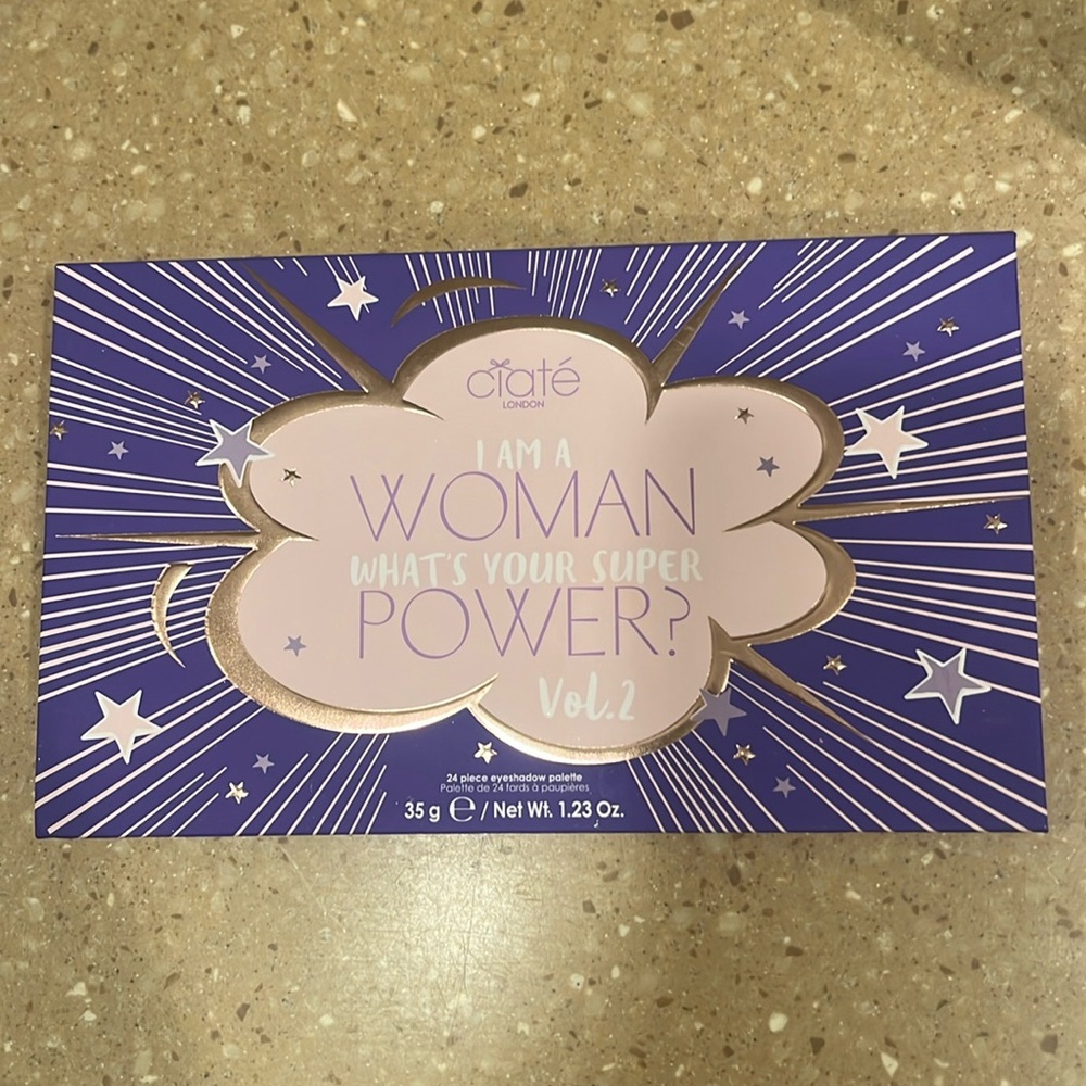 Ciaté London “I am a woman what’s your super power?” Eyeshadow Palette